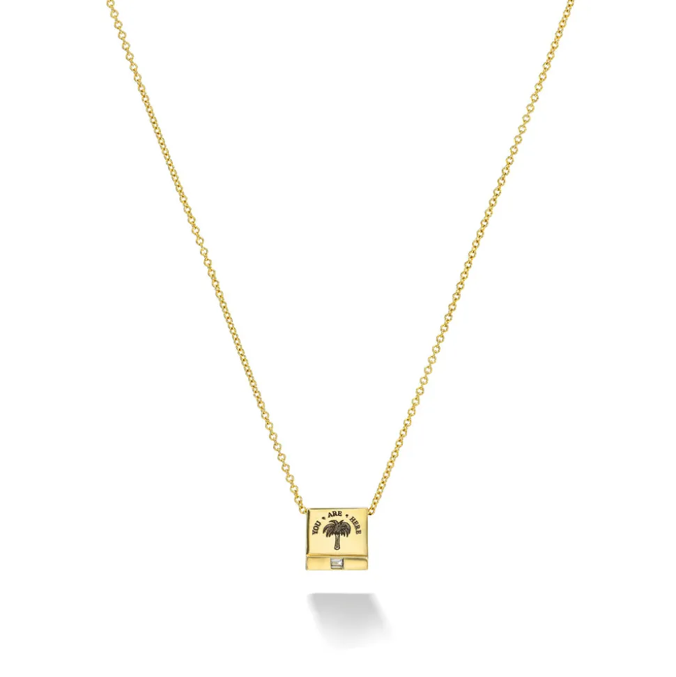 Petite Matchbook Pendant