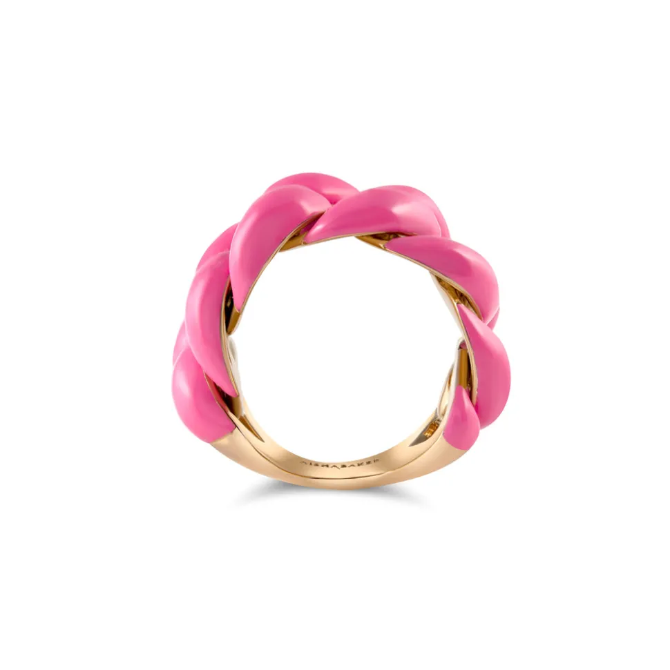 Pink Chain Reaction Ring