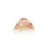 Pink Sapphire Flipper Stud Earring