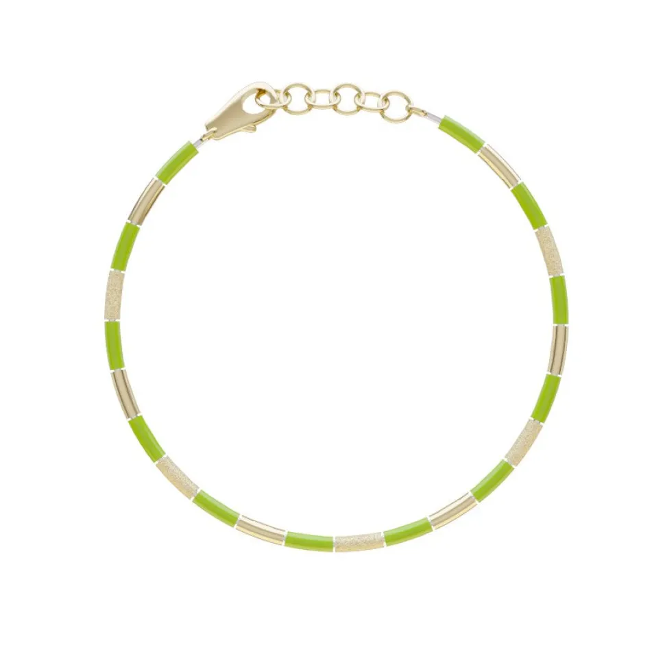 Pistachio Tubini Bracelet