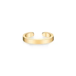 Plain Yellow Gold Ear Cuff
