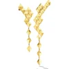 Python Asymmetrical Drop Earrings