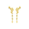 Python Drop Climber Earrings