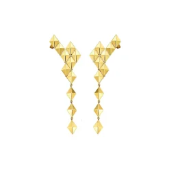 Python Drop Climber Earrings