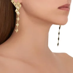 Python Drop Climber Earrings