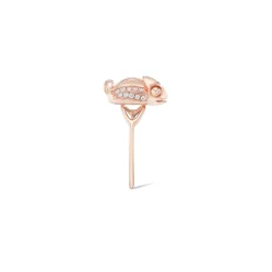 Rose Gold Baby Chameleon Ring