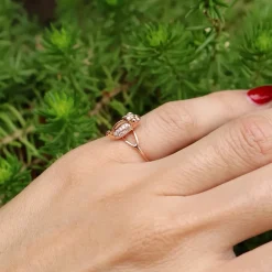 Rose Gold Baby Chameleon Ring