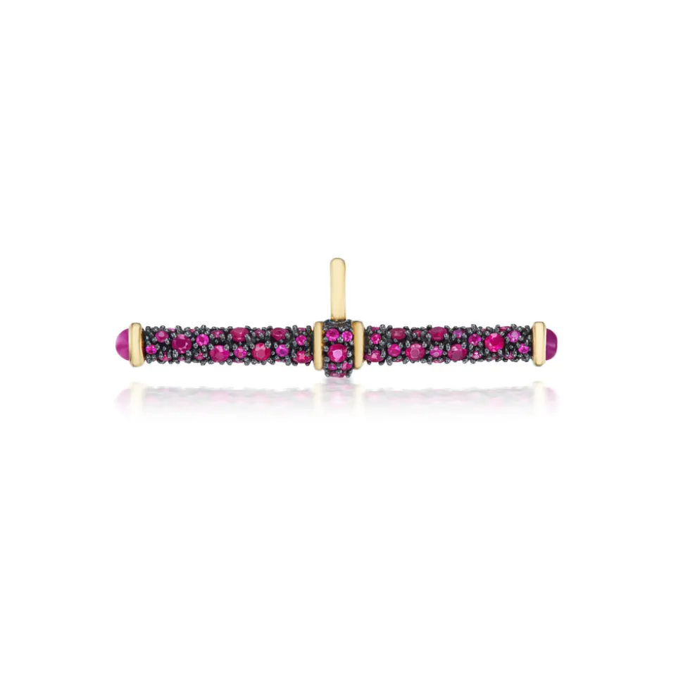 Ruby T-Bar Pendant