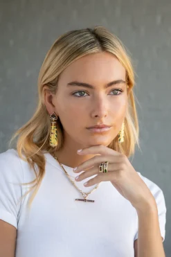 Ruby T-Bar Pendant