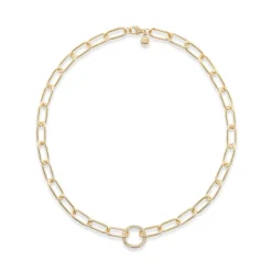 Sardinia III Chain w/ Pave Clasp