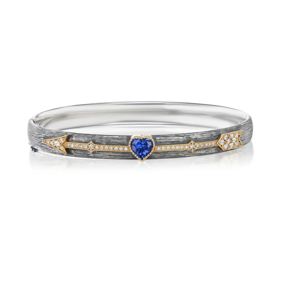 Silver Cupid's Arrow Bracelet