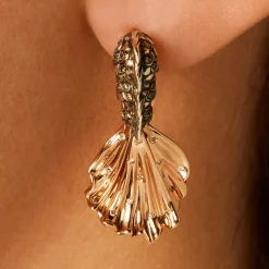 Single Mermaid Splash Earring