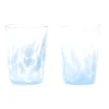 Sky Blue/Transparent Tumbler Set