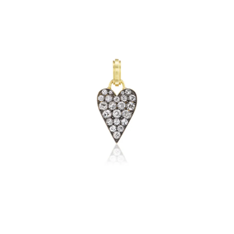 Small Diamond Heart Pendant