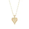 Small Southwestern Heart Pendant