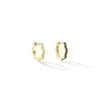 Small Triplet Hoop Earrings