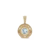 Southwestern Aquamarine Charm