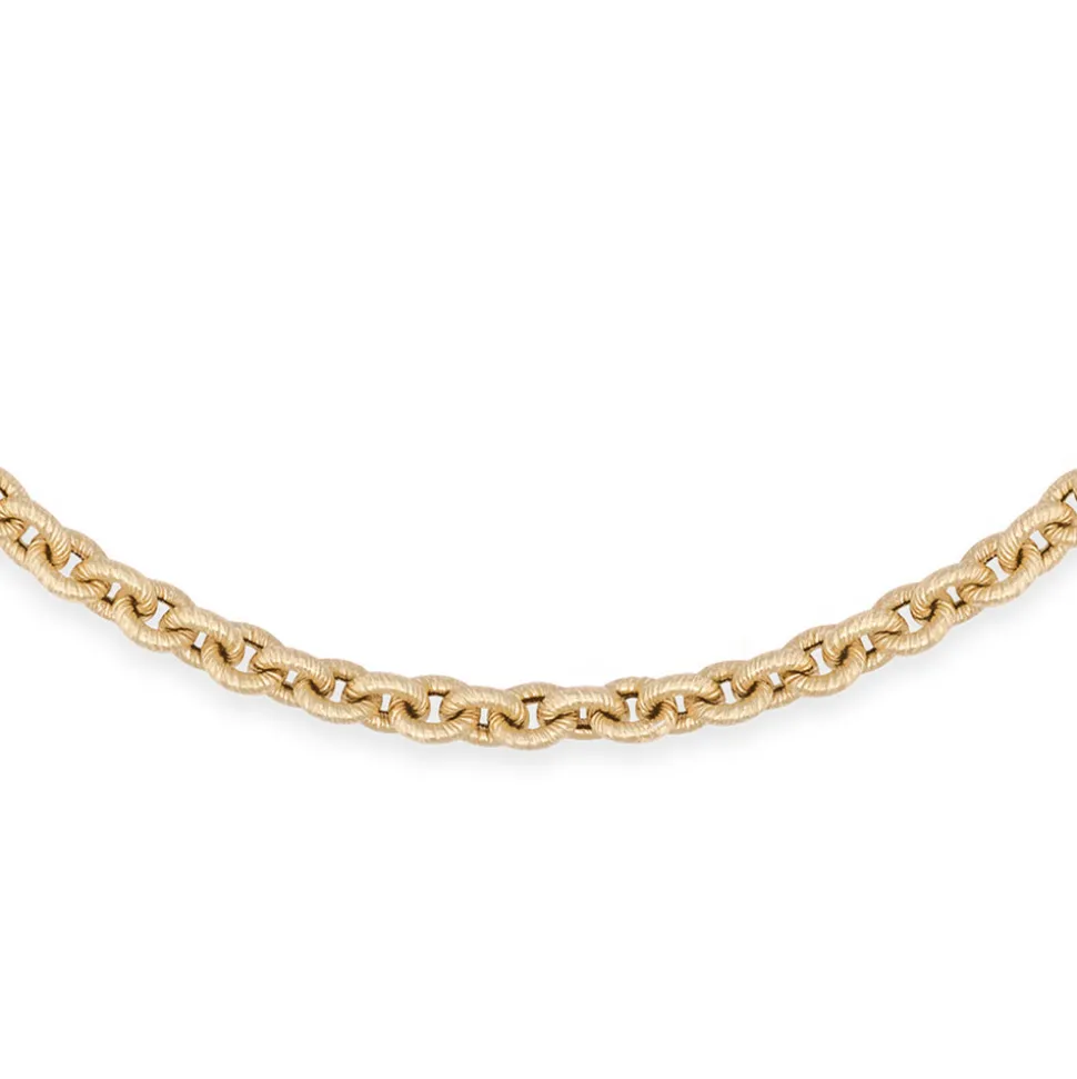 Textured Lee Cable Short Chain