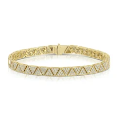 Thin Diamond Cleo Bracelet