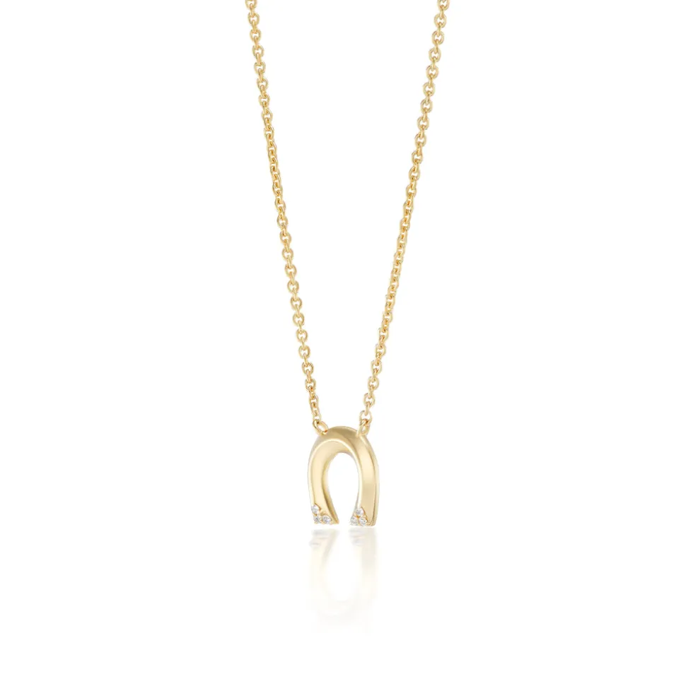 Tiny Horseshoe Pendant