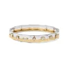 Two-Tone Eyet Diamond Bracelet