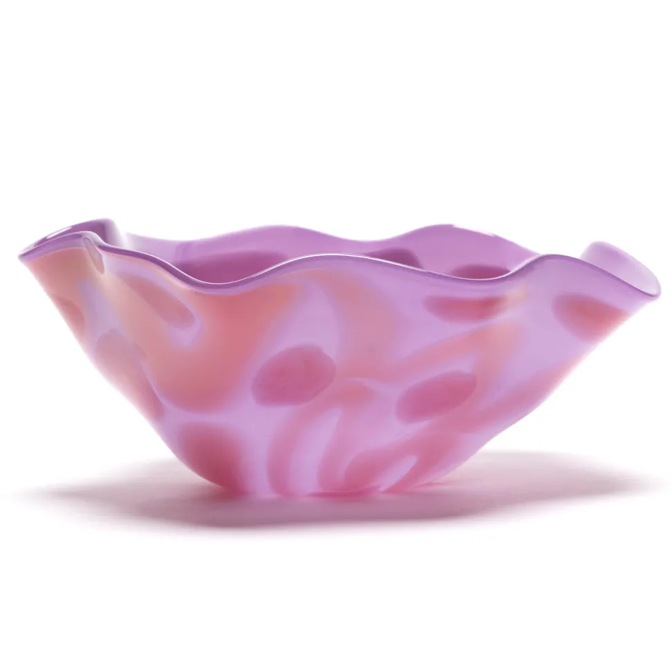 Violet Wavy Bowl