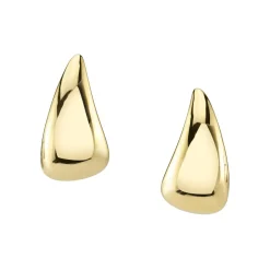 Yellow Gold Medium Claw Earrings